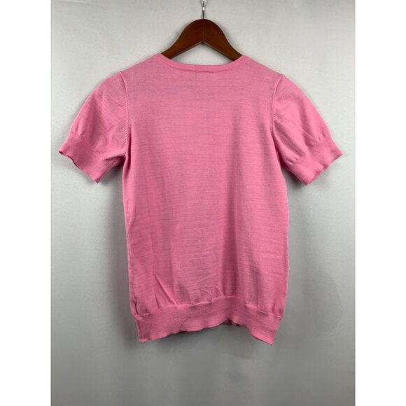 D & Co. Essentials Pink Button-Up Cardigan Sweater XXS - Picture 6 of 6